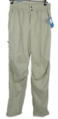 Nové - Dámské béžové šusťákové outdoorové kalhoty Columbia 