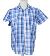 Pánská modro-bílá kostkovaná košile Cedarwood state 