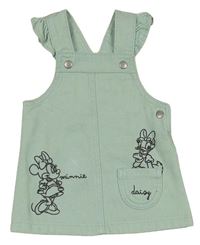Světlemodré riflové šaty s Minnie a Daisy Disney