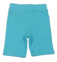 Azurové žebrované kraťasy Primark