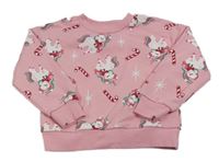 Světlerůžová mikina s jednorožci Primark