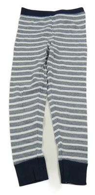 Modro-bílé pruhované spodní kalhoty C&A