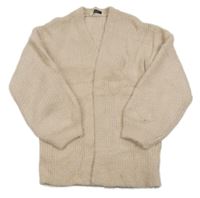 Světlerůžový třpytivý pletený cardigan George