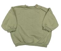 Zelená oversize mikina George