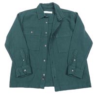 Tmavozelená košile Zara