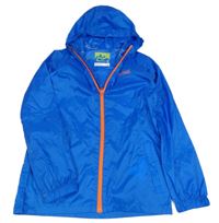 Modrá šusťáková nepromokavá bunda s kapucí Regatta