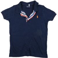 Tmavomodré polo tričko Ralph Lauren