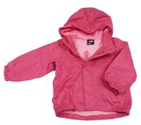 Růžová šusťáková funkční jarní bunda s kapucí The North Face