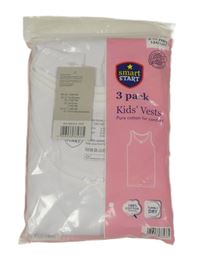 Nové - 3x - Bílá košilka Smart Start