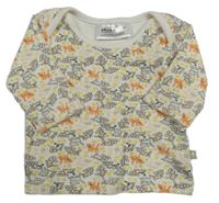 Bílé triko se zvířátky 