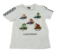 Bílé tričko s Máriem C&A