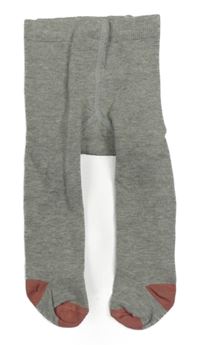 Šedo-starorůžové melírované punčocháče M&Co