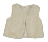 Smetanové kožešinové podšité bolérko George