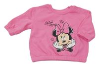Růžová mikina s Minnie PRIMARK