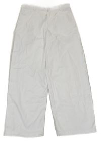 Bílé wide leg rifle ZARA