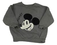 Šedá mikina s Mickeym zn. George