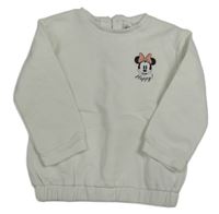 Bílá mikina s Minnie LC Waikiki