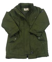 Khaki šusťáková zimní parka Only
