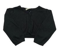 Černé třpytivé svetrové bolerko Next