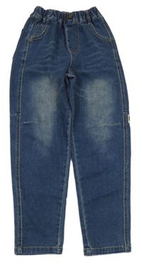 Tmavomodré jogger rifle