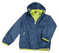 Tmavomodrá šusťáková jarní funkční bunda s kapucí Regatta