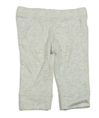 Světlešedé melírované lehké tepláky