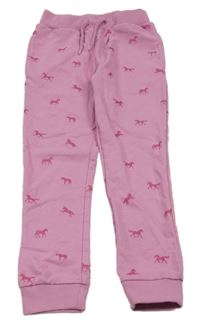 Růžové tepláky s koňmi Name it