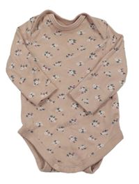 Starorůžové květované body C&A