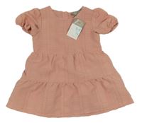 Nové - růžové vzorované šaty Primark