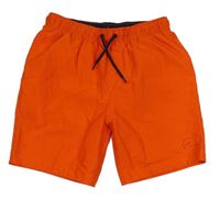 Oranžové plážové kraťasy Primark