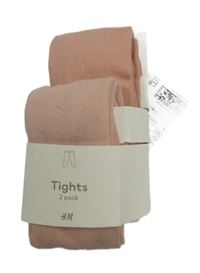 Nové - 2set - 2x Růžové punčocháče H&M