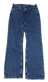 Tmavomodré straight fit rifle C&A