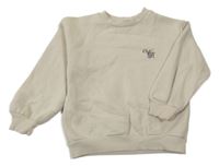 Béžová mikina s písmeny H&M