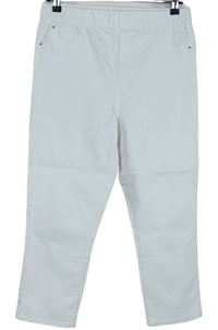 Dámské smetanové crop džegíny Denim 