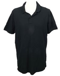 Pánské černé polo tričko M&S