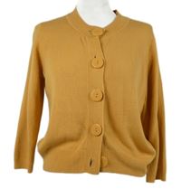 Dámský okrový propínací svetr Matalan 