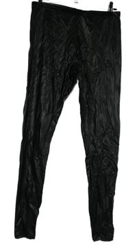 Dámské černé potažené legíny Primark 