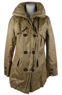 Dámský hnědý šusťákový jarní kabát Fuchs Schmitt 