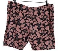 Dámské černo-růžové květované kraťasy Infinity 