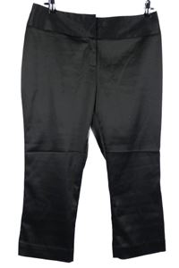Dámské črené saténové capri kalhoty Next 