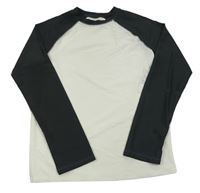 Bílo-tmavošedé UV triko Old Navy