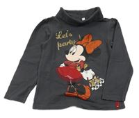 Šedý rolák s Minnie Disney