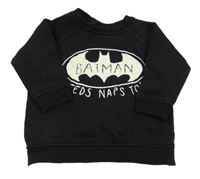 Černá mikina s Batmanem H&M