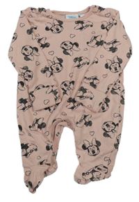 Růžový overal s Minnie Disney