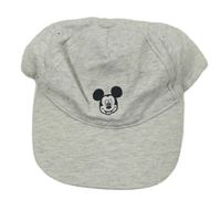 Šedá kšiltovka s Mickeym 