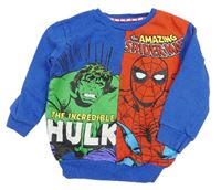 Modro-červená mikina - Avengers Marvel