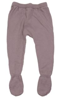 Nové - Starorůžové protiskluzové punčocháče Primark 