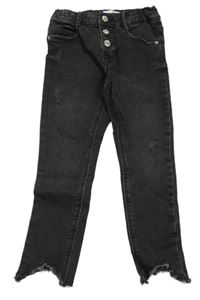 Černošedé skinny rifle zara