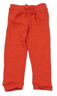 Červené lehké tepláky s mašlí Blue Seven