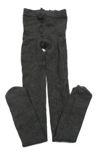 Tmavošedé punčocháče H&M